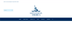 Desktop Screenshot of letscleanamerica.com